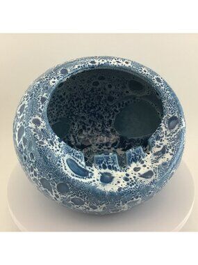 Maurice Chalvignac Fat Lava Ashtray MCM Ashtray Canadian Ceramicist Quebec